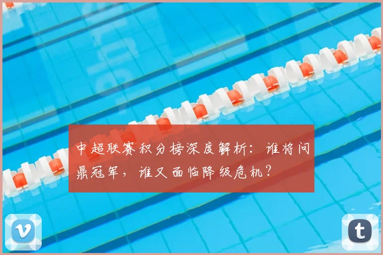 中超联赛积分榜深度解析：谁将问鼎冠军，谁又面临降级危机？